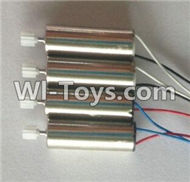 Lead Honor LH-X15 X15C X15WF Spare Parts-14 Rotating Motor with red and blue wire(2pcs) & Reversing-rotating Motor with black and white wire(2pcs),Lead Honor LH-X15 X15C X15DV X15WF RC Quadcopter Drone Spare Parts Accessories,LH-X15 Replacement parts